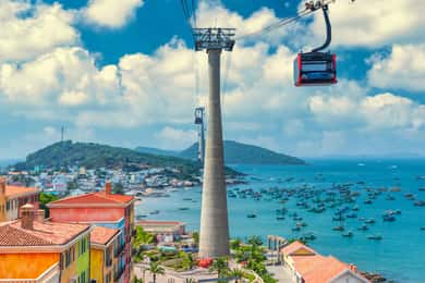 Phu Quoc: crucero por las islas del sur con teleférico Thom y almuerzo