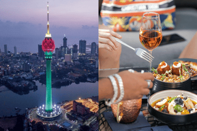 Entry to Colombo Lotus Tower with Free Cocktail and Tapas