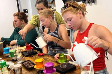 Egg coffee & Course on 4 traditional types of Viet coffee