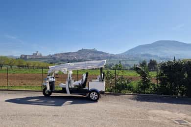 E - Tuk Panoramic Tour Assisi with audio guides