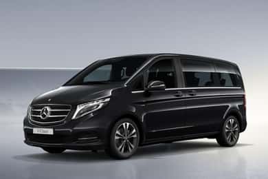 バルセロナ:プライベート送迎 - 空港 -市内 MERCEDES VAN 7名乗り