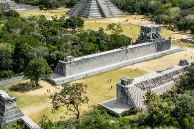 Chichén Itzá: ekspresowa wycieczka z tradycyjnym jedzeniem + odbiór z hotelu