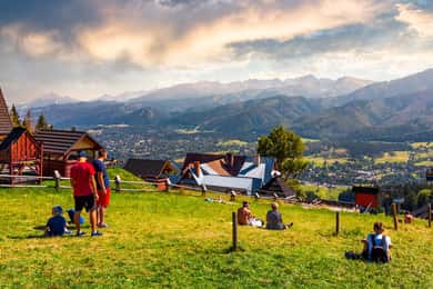 Tour di Zakopane con Krupówki e funicolare di Gubałówka in treno