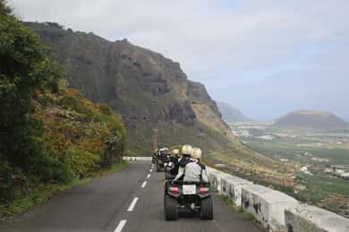 Tenerife: Coastal Sights to Woodland Heights Quad Tour