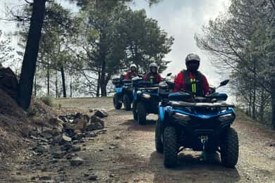 Caminito del Rey: Guided visit by quad bike through the surroundings