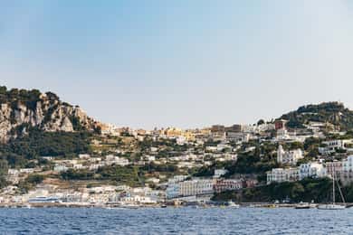 Capri: Båttur på ön med grottor