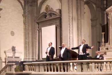 Hjertet av Firenze: Middag og konsertbillett med de tre tenorene