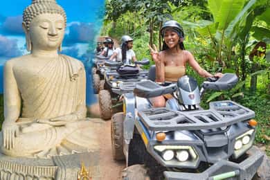 Phuket: Guided ATV Tour with Phuket Big Bhudha Visit