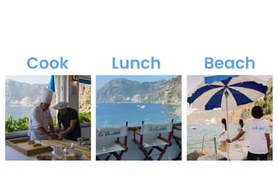Pasta & Tiramisù: Matlagning, lunch och stranddag i Amalfikusten!