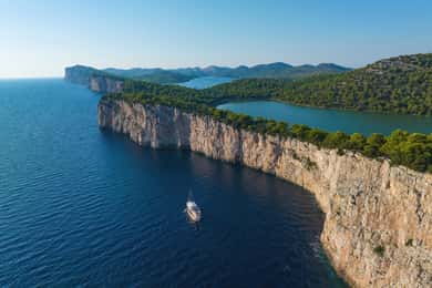 Au départ de Biograd : Kornati et Telašćica visite d'une jounée en bateau