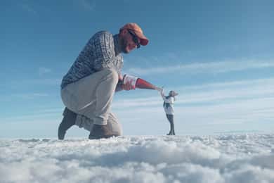 Uyuni: Salt Flats Half-Day Tour with Sunset