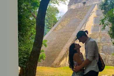 Vanuit Flores: Rondleiding door Tikal met vervoer
