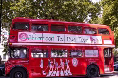 Londres: Excursão de ônibus para o chá da tarde clássico