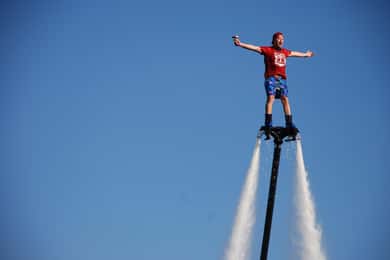 Santorini: Fly Board Pro Adventure in Perivolos Beach