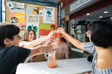 Séville : Tapas traditionnelles à base de plantes et visite du marché