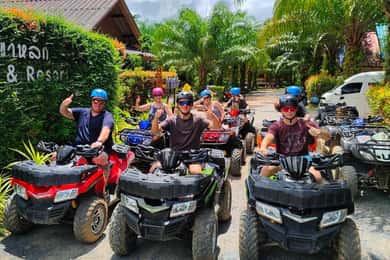 Khao Lak: ATV Ride Through Mountain and Waterfall Trails