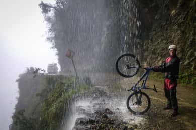 La Paz | Estrada da Morte de bicicleta | Almoço