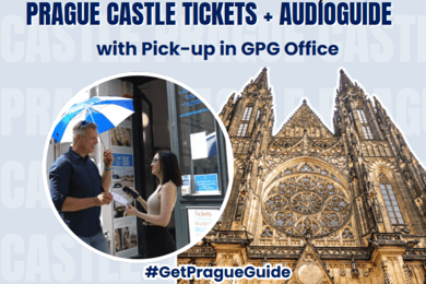 Prag Castle Ticket & Audioguide med henting på GPG-kontoret