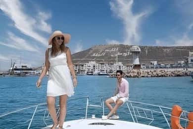 Excursión de medio día en barco por Agadir: pesca, baño y barbacoa de pescado fresco