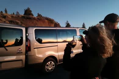 Puerto Cruz: VIP Teide Sunset & Stars, Guachiche Lunch+Cava