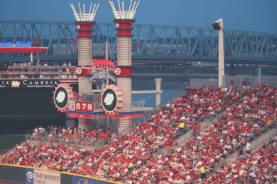 Cincinnati Reds Baseball Game Ticket