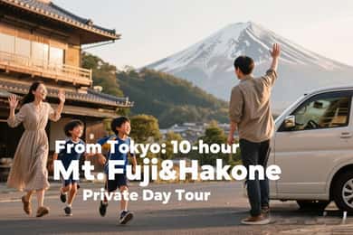 Z Tokia: 10hodinová soukromá jednodenní exkurze na horu Fuji a do Hakone
