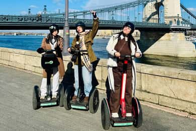Buda e Peste em 2 horas: aventura de Segway