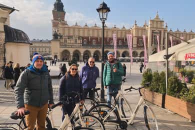 Cracovia: Casco Antiguo y Kazimierz Visita guiada en bicicleta