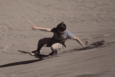 La Paz: Sandboarding