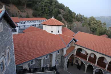 From Paphos: Troodos Kykkos Jeep Safari
