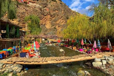 Marrakech to Ourika day trip mountains & Atlas Mountains