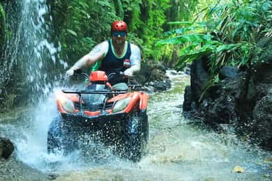 Ubud ATV Quad Bike Adventure with Waterfall & puddles