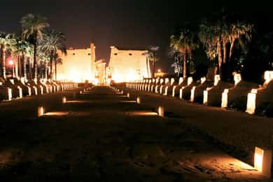 Sunset Felucca Ride, Sound & Light Show at Karnak Temple