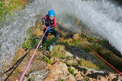 Anna: canyoning in Gorgo de la escalera