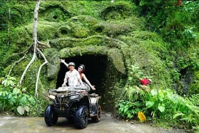Ubud: Gorilla Cave ATV, Tegalalang Tubing & Cretya Pool Bar