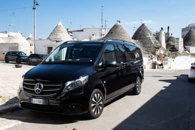 From Matera: tour of Alberobello with private transfer