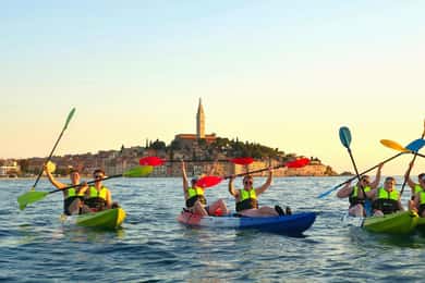Kajak- & Schnorcheltour & kostenloses Getränk auf der Insel – Klippenspringen