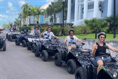 Nassau: Guided ATV Tour with Bahamian Lunch and Drink