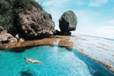 SIARGAO: Landtur med Maasin-floden