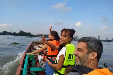 Crepúsculo Luciérnaga Excursión en Bicicleta por Bangkok