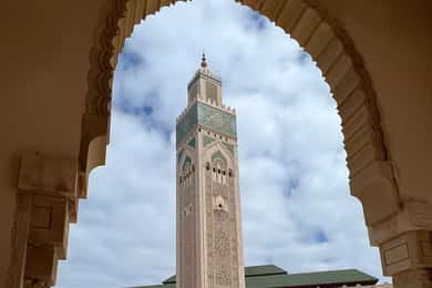 Escursione a Casablanca dal passeggero della nave da crociera.