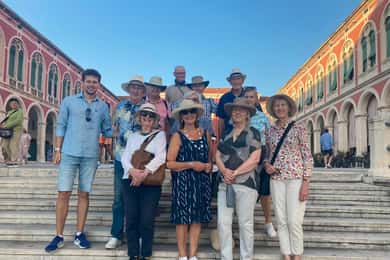 Excursão a pé por Split com professor de história