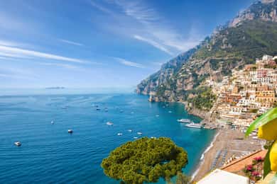 Fra Rom: Dagstur til Pompeji, Amalfikysten og Positano