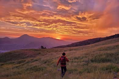 Private Sunset Hike from Santiago with Stunning Andes Views