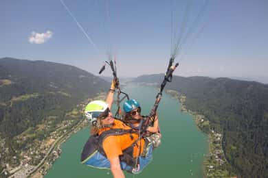 Tandemflug: Gleitschirm- Panorama- Tandemflug