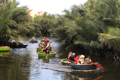 Hoi An : Discover Coconut Village on Basket Boat Ride
