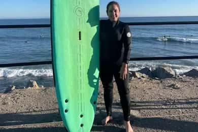 Santa Monica: Udlejning af surfudstyr