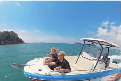 Excursión en lancha rápida por las islas del sur de Singapur: emoción y relajación