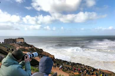 Nazaré (Ondas Gigantes): Excursão de meio dia em privado a partir de Lisboa