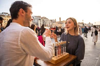 Floransa: Ponte Vecchio Önünde Şarap Tadımı Deneyimi